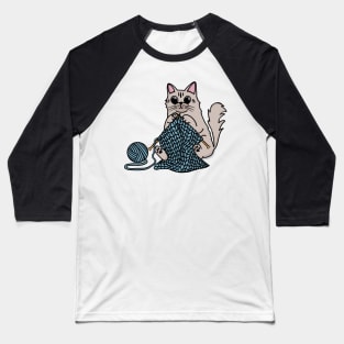 Crafty Cat Baseball T-Shirt